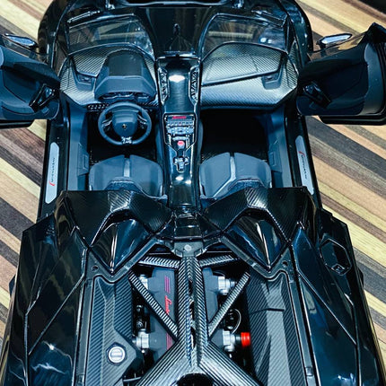 AutoArt Lamborghini Aventador J Black 1:18 Diecast Model Car - premium collector scale model