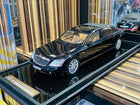 Motor Helix 1/18 Mercedes-Benz Maybach 62S Landaulet Metallic Black Resin Model - detailed collector display model