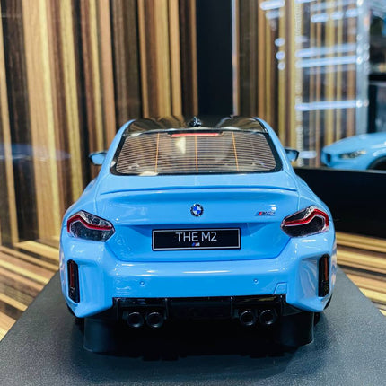 GT Spirit BMW M2 G87 1/18 Resin Model Blue Limited Edition - scale model for display