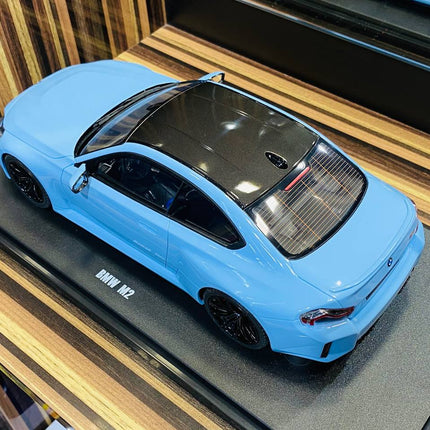 GT Spirit BMW M2 G87 1/18 Resin Model Blue Limited Edition - premium collector scale model