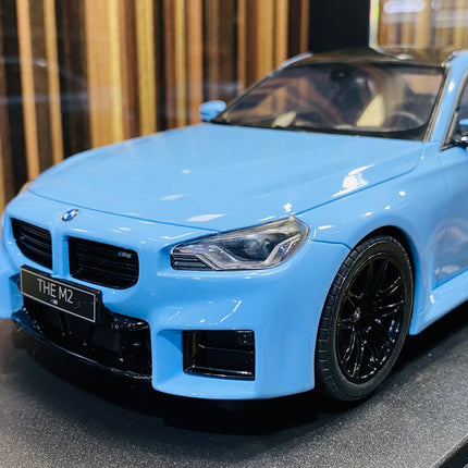 GT Spirit BMW M2 G87 1/18 Resin Model Blue Limited Edition - collector edition scale model