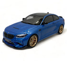 GT Spirit BMW M2 CS (F87) 1:18 Resin Model Striking Blue - detailed collector display model