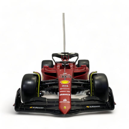 1/18 Bburago Ferrari F1-75 C. Leclerc #16 Red Diecast Model Car - collector edition scale model