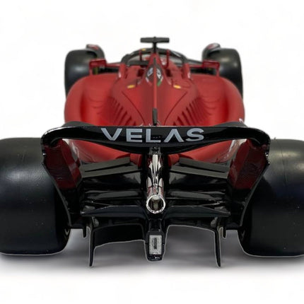 1/18 Bburago Ferrari F1-75 C. Leclerc #16 Red Diecast Model Car - detailed die-cast style model