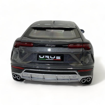 Bburago 1/18 Diecast Lamborghini Urus Grey Scale Model - detailed die-cast style model