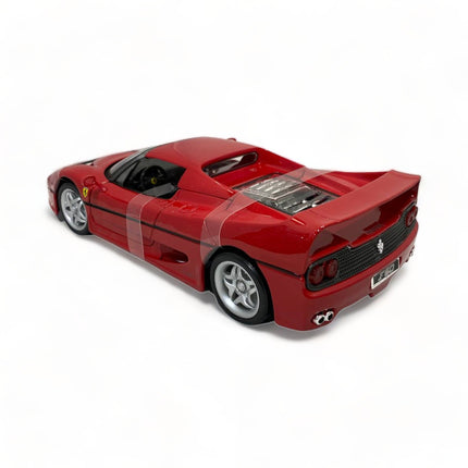 Bburago 1/18 Ferrari F50 Red Diecast Model Car - scale model for display