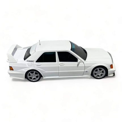 1/18 Diecast Mercedes Benz 190E EVO White 1990 by Solido Model Car - collectible scale model car