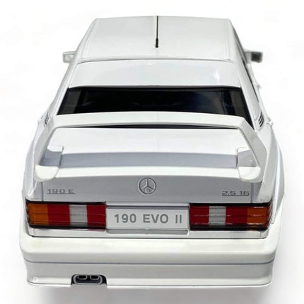 1/18 Diecast Mercedes Benz 190E EVO White 1990 by Solido Model Car - premium collector scale model