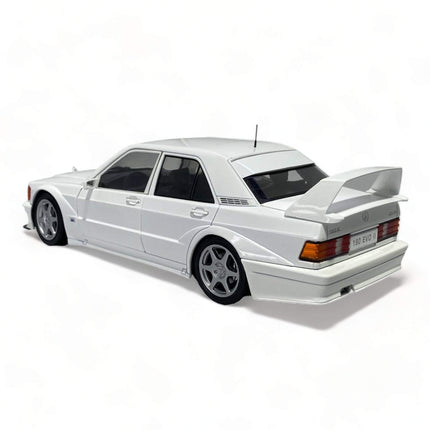 1/18 Diecast Mercedes Benz 190E EVO White 1990 by Solido Model Car - fine detailed model replica