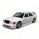 1/18 Diecast Mercedes Benz 190E EVO White 1990 by Solido Model Car - detailed collector display model