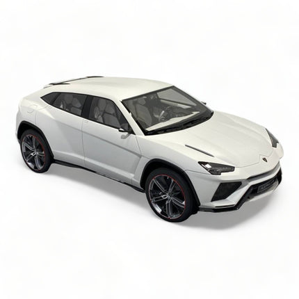 1/18 Lamborghini Urus White Matt by MR Collection - studio product photo of the scale model