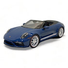 Spark Model Porsche 911 Carrera GTS Cabriolet America Edition 1/18 Azur Blue - detailed collector display model