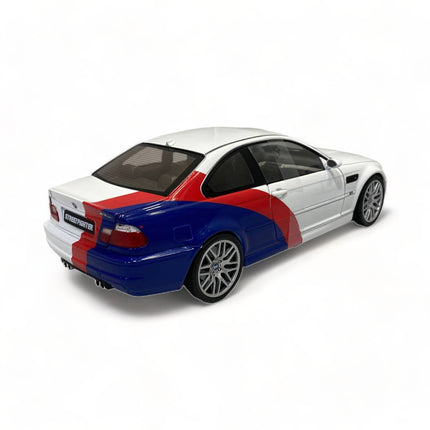 Solido BMW M3 E46 Streetfighter 1/18 Diecast Model Car White - premium collector scale model