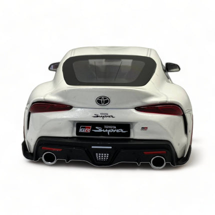 Solido 1/18 Toyota Supra GR 2023 White Diecast Model Car - detailed die-cast style model