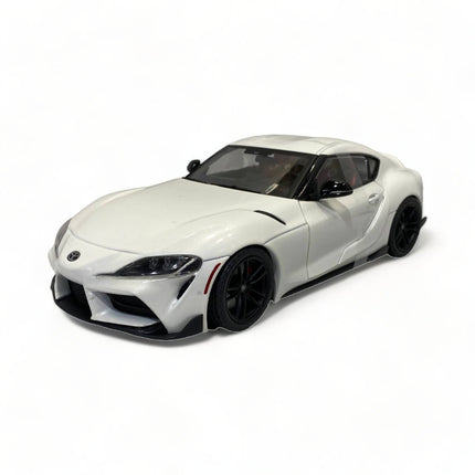 Solido 1/18 Toyota Supra GR 2023 White Diecast Model Car - detailed collector display model