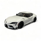 Solido 1/18 Toyota Supra GR 2023 White Diecast Model Car - detailed collector display model