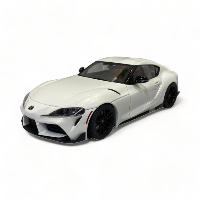 Solido 1/18 Toyota Supra GR 2023 White Diecast Model Car - detailed collector display model