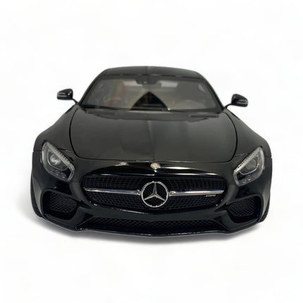 AutoArt Mercedes-Benz AMG GTS Black 1:18 Resin Model Car - detailed die-cast style model