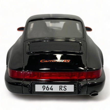 GT Spirit Porsche 911 Carrera RS 964 1/18 Scale Black Diecast Model Car - detailed die-cast style model