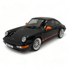 GT Spirit Porsche 911 Carrera RS 964 1/18 Scale Black Diecast Model Car - detailed collector display model