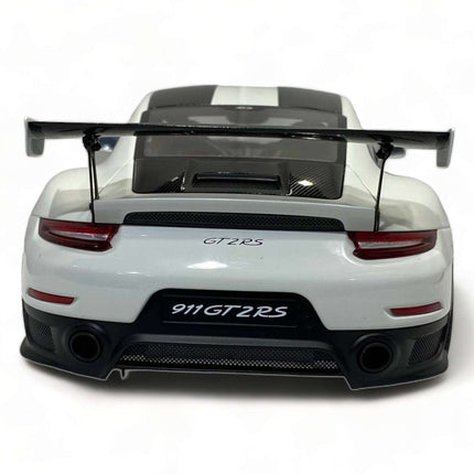 AutoArt Porsche 911 GT2 RS 991.2 2017 White 1:18 Diecast Model Car - scale model for display