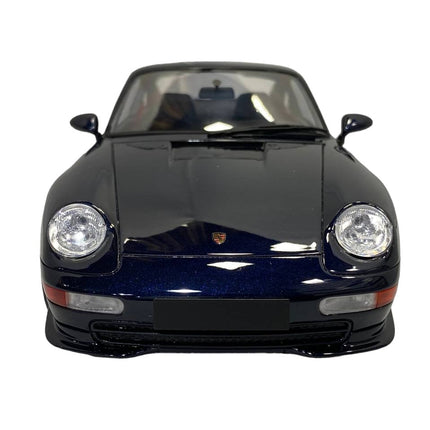 GT Spirit Porsche 911 (993) Carrera RS 1:18 Blue Diecast Model Car - fine detailed model replica