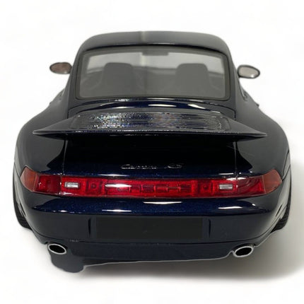 GT Spirit Porsche 911 (993) Carrera RS 1:18 Blue Diecast Model Car - detailed die-cast style model