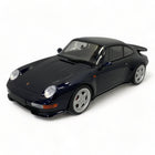 GT Spirit Porsche 911 (993) Carrera RS 1:18 Blue Diecast Model Car - detailed collector display model