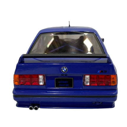 Solido BMW M3 E30 1:18 Blue Diecast Model Car - premium collector scale model