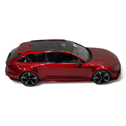 1/18 Diecast Motor Helix Audi RS 7 AVANT RED Scale Model Car - collectible scale model car