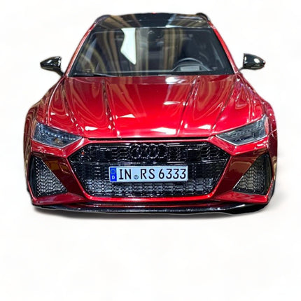 1/18 Diecast Motor Helix Audi RS 7 AVANT RED Scale Model Car - detailed die-cast style model