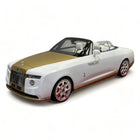 Motor Helix 1:18 Rolls-Royce Boat Tail White Diecast Model - detailed collector display model
