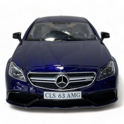 1/18 Mercedes Benz AMG CLS 63 Shooting Brake Blue Diecast Model Car GT Spirit - collectible scale model car