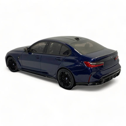 Minichamps BMW M3 (2020) 1/18 Resin Model Blue Metallic - premium collector scale model