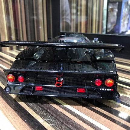 AutoArt Nissan R390 GTI 1998 Black 1:18 Diecast Model Car - fine detailed model replica