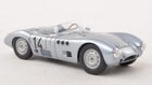 Silver diecast model race car with number 14 in 1:18 scale on white background