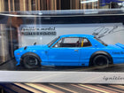 Ignition Model Nissan GT2000 Liberty Walk 1:18 Resin Blue Limited Edition - detailed collector display model