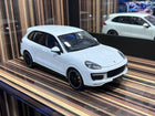 Minichamps 1/18 Porsche Cayenne White Diecast Model Car - detailed collector display model