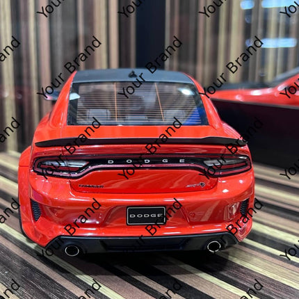 GT Spirit 1/18 Dodge Charger SRT Hellcat Orange Resin Model Car - fine detailed model replica
