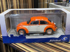 Solido 1:18 Volkswagen Beetle 1303 Orange Resin Model Car - detailed collector display model