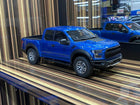 GT Spirit Ford F-150 Raptor 1:18 Blue Resin Diecast Scale Model Car - detailed collector display model