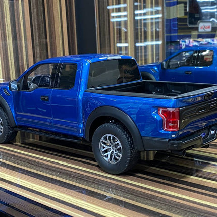 GT Spirit Ford F-150 Raptor 1:18 Blue Resin Diecast Scale Model Car - fine detailed model replica