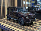 Minichamps 1:18 Mercedes-Benz AMG G63 2018 Brown Diecast Model Car - detailed collector display model