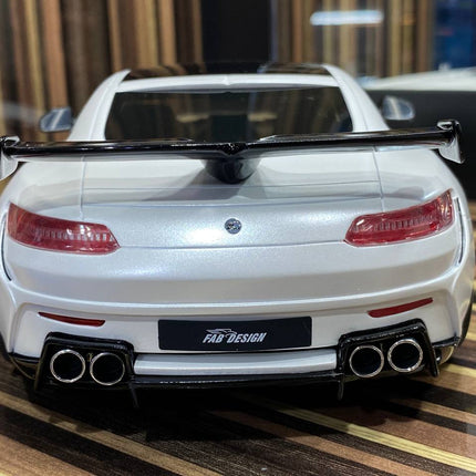 1/18 Mercedes-Benz GT 157 Fab Design White Model Car by GT Spirit - fine detailed model replica