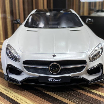 1/18 Mercedes-Benz GT 157 Fab Design White Model Car by GT Spirit - premium collector scale model