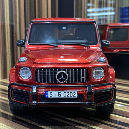GT Spirit Mercedes-Benz G-63 1:18 Red Resin Model Car - collectible scale model car