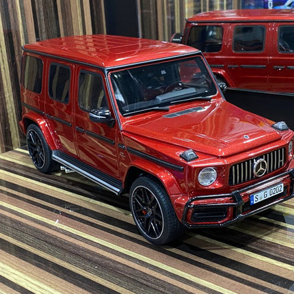 GT Spirit Mercedes-Benz G-63 1:18 Red Resin Model Car - detailed collector display model