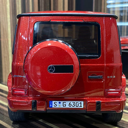 GT Spirit Mercedes-Benz G-63 1:18 Red Resin Model Car - fine detailed model replica
