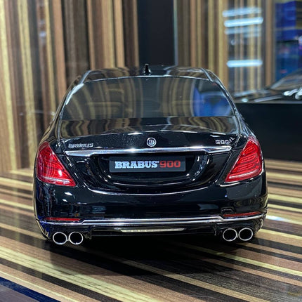 1/18 Resin Mercedes-Benz Brabus 900 Rocket S-Class Black Model Car by GT Spirit - collectible scale model car