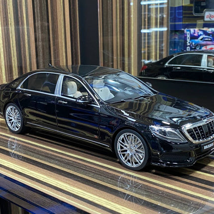 1/18 Resin Mercedes-Benz Brabus 900 Rocket S-Class Black Model Car by GT Spirit - detailed collector display model